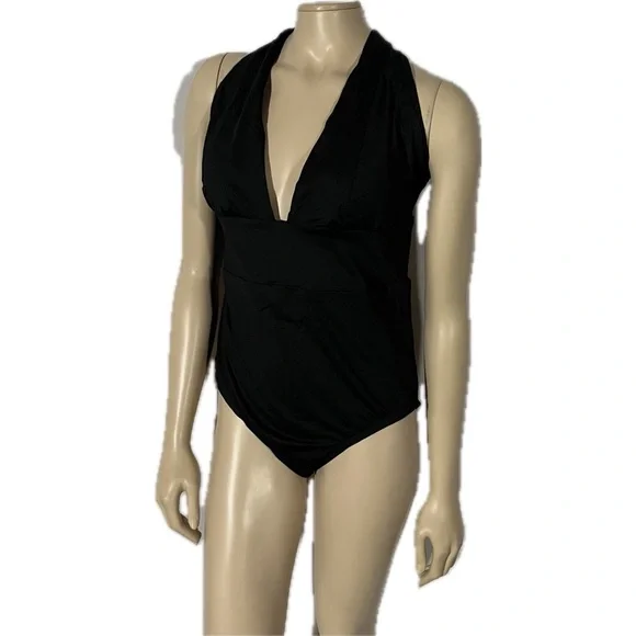 NWT Andie Mykonos One piece Swimsuit in Black - Picture 6 of 9